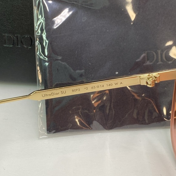 💯- New Authentic DIOR ULTRADIOR SU OVERSIZED SQUARE SUNGLASSES IN PINK - Picture 14 of 16